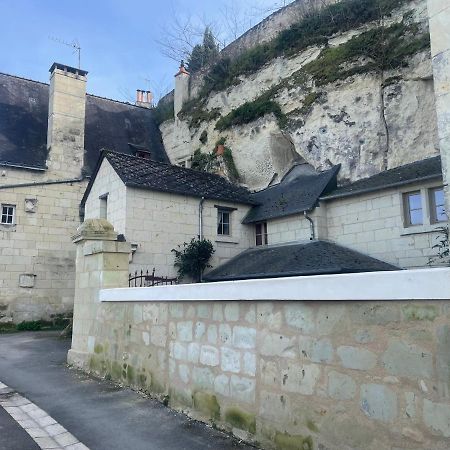 Willa L'Escale Troglo Au Bord De La Loire Souzay-Champigny Zewnętrze zdjęcie