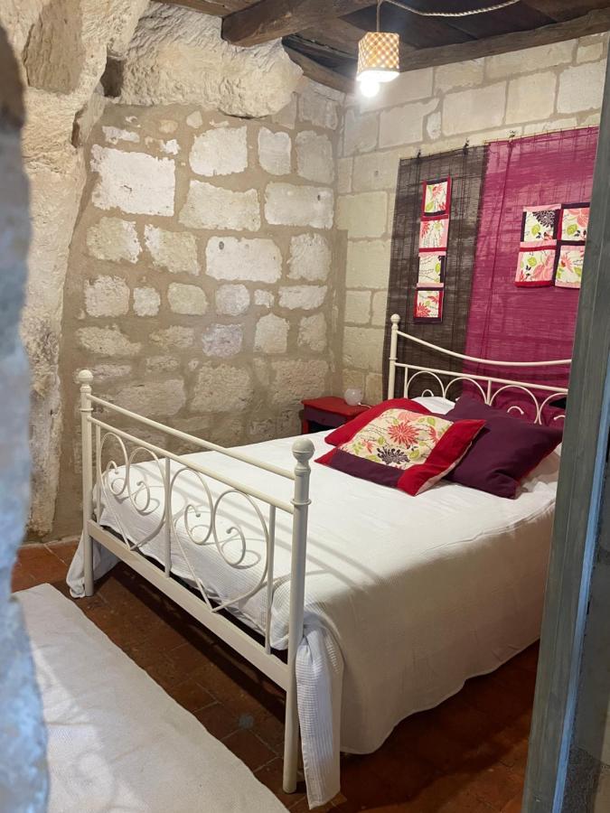 Willa L'Escale Troglo Au Bord De La Loire Souzay-Champigny Zewnętrze zdjęcie