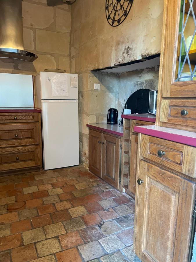 Willa L'Escale Troglo Au Bord De La Loire Souzay-Champigny Zewnętrze zdjęcie