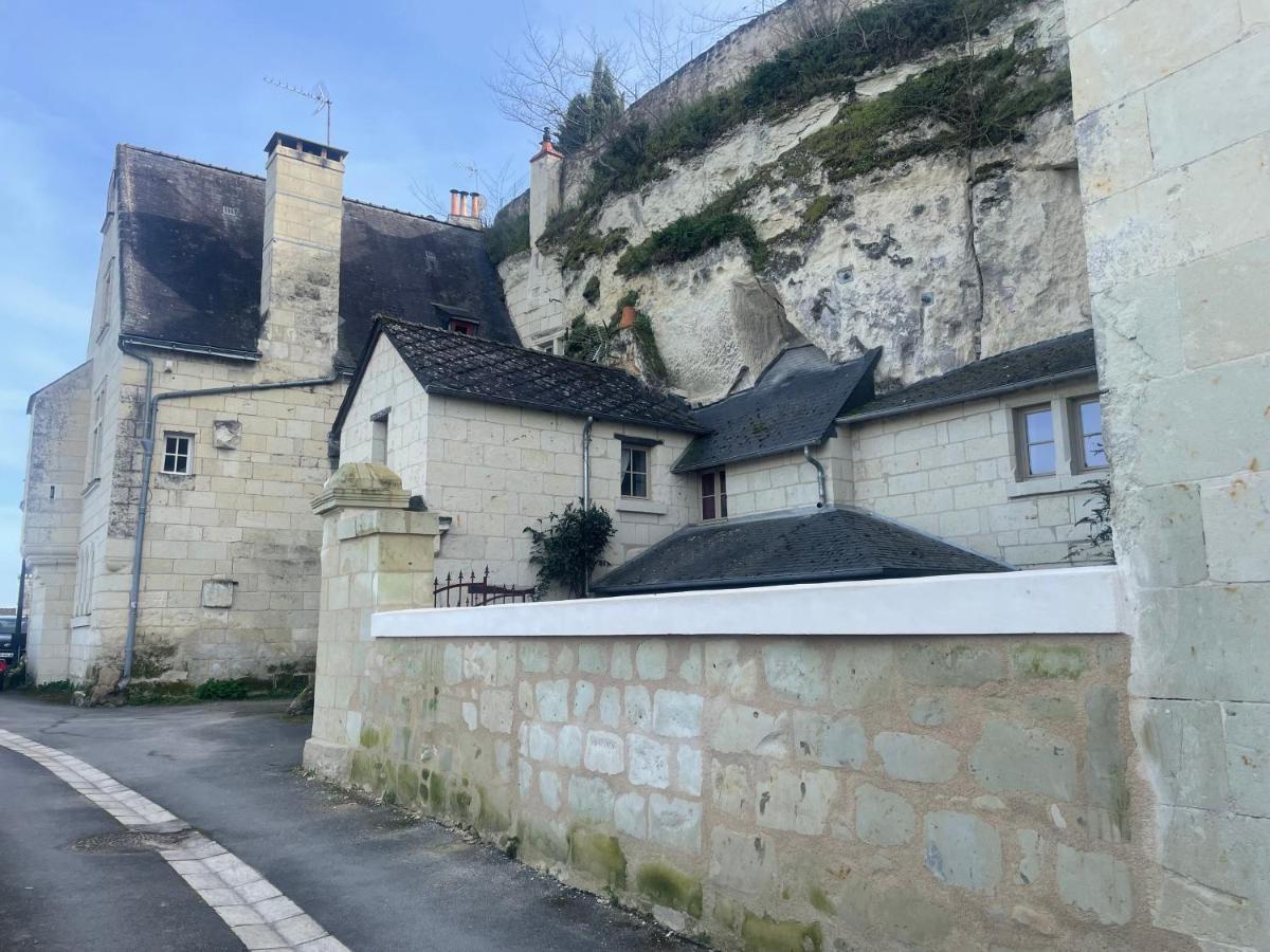Willa L'Escale Troglo Au Bord De La Loire Souzay-Champigny Zewnętrze zdjęcie