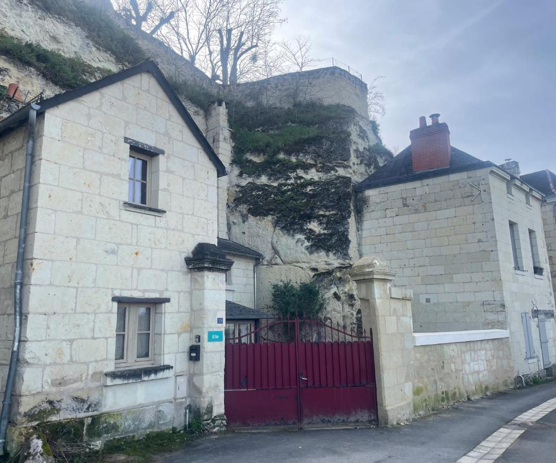 Willa L'Escale Troglo Au Bord De La Loire Souzay-Champigny Zewnętrze zdjęcie